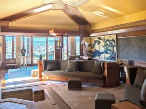 Hollyhock House Living Room